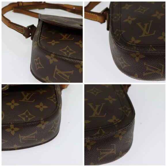 LOUIS VUITTON Monogram Saint Cloud PM Shoulder Bag M51244 LV Auth 140997 - Picture 15 of 16